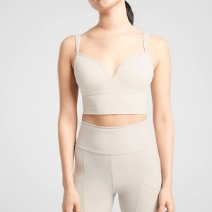 Athleta Beige Sports Bra